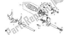 tambour de changement de vitesse