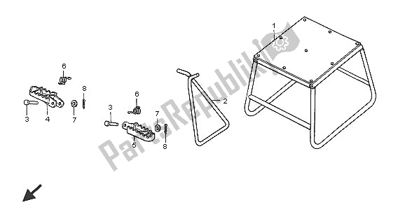 Todas las partes para Paso de Honda CR 85 RB LW 2005