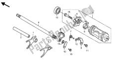 GEARSHIFT FORK & GEARSHIFT DRUM