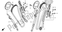 cadena de levas y tensor