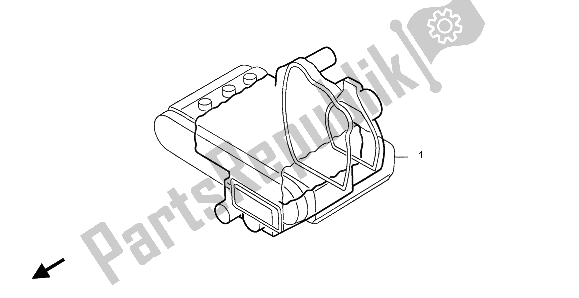 All parts for the Eop-2 Gasket Kit B of the Honda GL 1500A 1997