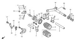 tambour de changement de vitesse