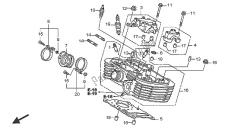 REAR CYLINDER HEAD