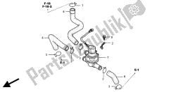 commande d'injection d'air. soupape