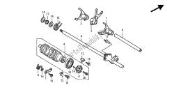 tambour de changement de vitesse