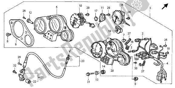 Tutte le parti per il Metro del Honda RVF 400R 1995