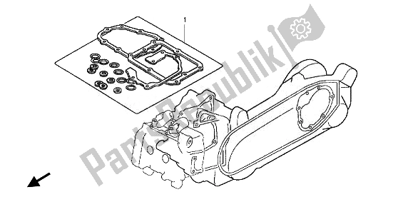 Todas las partes para Kit De Juntas Eop-2 B de Honda FJS 600D 2011