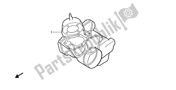 All parts for the Eop-1 Gasket Kit of the Honda CR 500R 1 1990