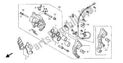 FRONT BRAKE CALIPER (R.)