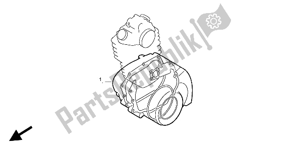 Tutte le parti per il Kit Di Guarnizioni Eop-2 B del Honda SLR 650 1998