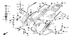 FRONT FENDER & REVERSE LEVER