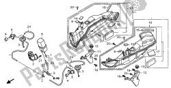 duto de entrada de ar e válvula solenóide