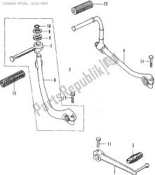 CHANGE PEDAL - KICK ARM