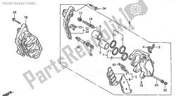 FRONT BRAKE PANEL