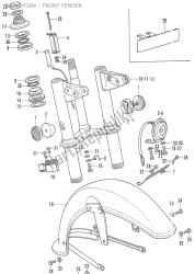 FRONT FORK - FRONT FENDER