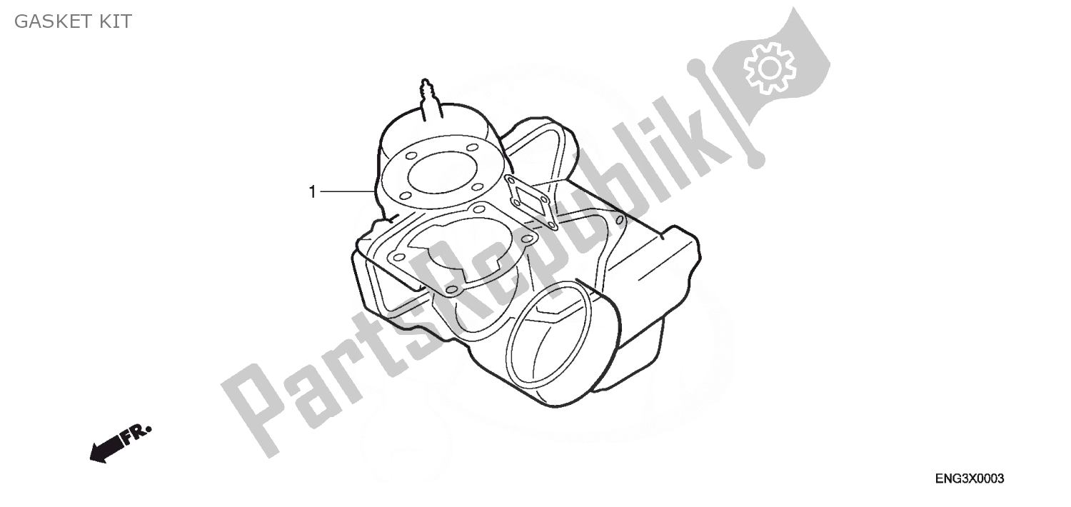 Toutes les pièces pour le Kit De Joint du Honda MTX 125 1983