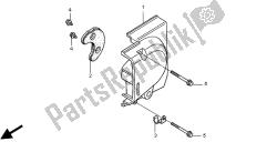 LEFT REAR CRANKCASE COVER