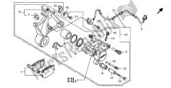 REAR BRAKE CALIPER