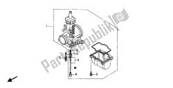 kit de pièces optionnelles carburateur