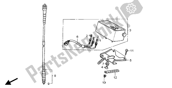 Todas las partes para Metro de Honda XR 650R 2003