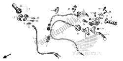 HANDLE LEVER - SWITCH - CABLE