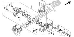 REAR BRAKE CALIPER