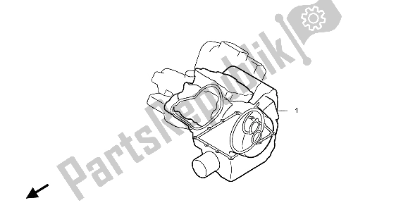 Tutte le parti per il Kit Di Guarnizioni Eop-2 B del Honda VT 1100C2 1998