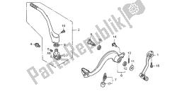 pedal y brazo de arranque