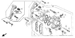 FRONT BRAKE CALIPER