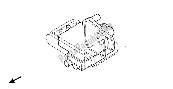 All parts for the Eop-2 Gasket Kit B of the Honda GL 1500A 1995