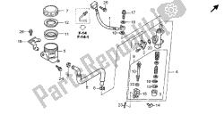 RR. BRAKE MASTER CYLINDER