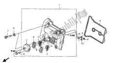 tampa da cabeça do cilindro