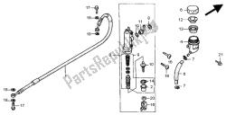 RR. BRAKE MASTER CYLINDER