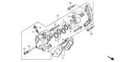 FRONT BRAKE CALIPER