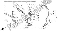 maître-cylindre de frein avant