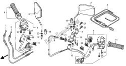 HANDLE LEVER & SWITCH & CABLE