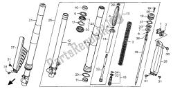 fourche avant