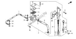 RR. BRAKE MASTER CYLINDER