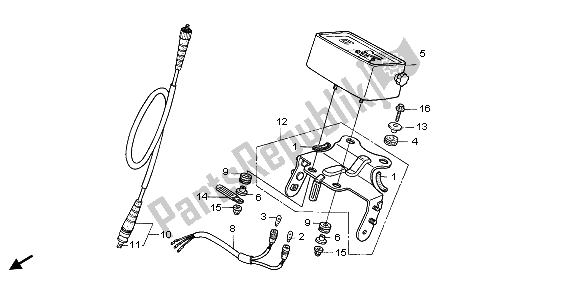 Todas las partes para Metro de Honda XR 600R 1998