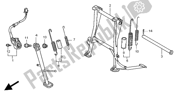 Todas las partes para Estar de Honda CB 500 1998