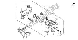 REAR BRAKE CALIPER