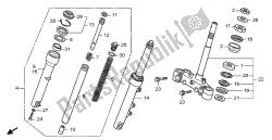 STEERING STEM & FRONT FORK