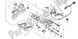 REAR BRAKE CALIPER