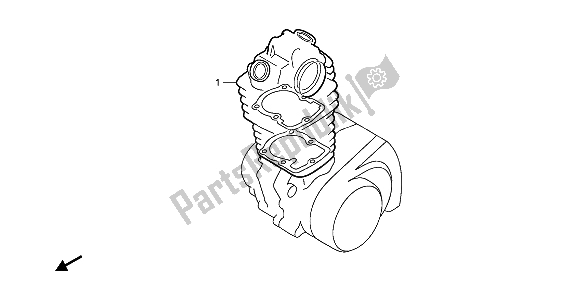 All parts for the Eop-1 Gasket Kit A of the Honda XL 600V Transalp 1993