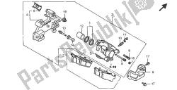 REAR BRAKE CALIPER