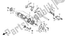 tambour de changement de vitesse