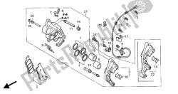 FRONT BRAKE CALIPER (R.)