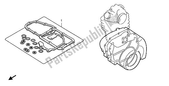 Todas as partes de Kit De Junta Eop-2 B do Honda FMX 650 2006