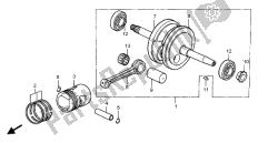 vilebrequin et piston