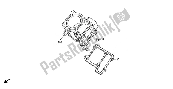 Alle onderdelen voor de Cilinder van de Honda CBR 125 RW 2011